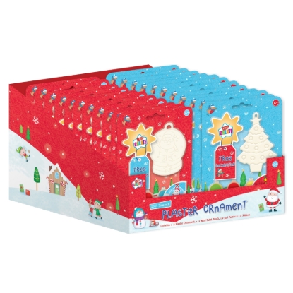 Picture of £1.49 PAINT YOUR OWN ORNAMENTS 2 ASSTD