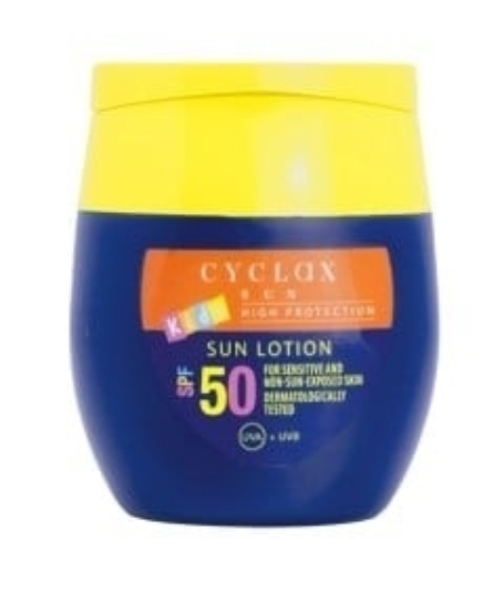 Picture of £1.25 CYCLAX FACTOR 50 LOTION KID'S 75ml