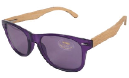 Picture of £4.99 ADULT SUNGLASSES BAMBOO PURPLE