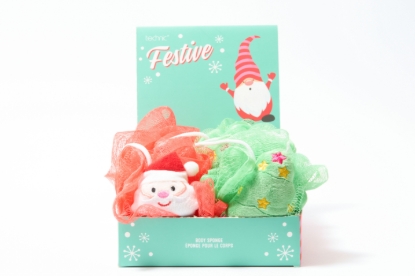Picture of £1.50 FESTIVE BODY SPONGES (8)
