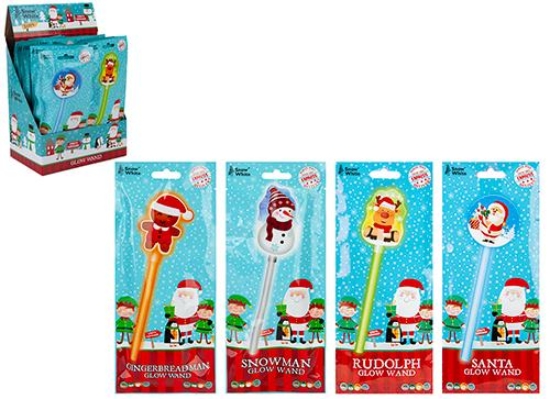 Picture of £1.25 CHRISTMAS GLOW WANDS ASSTD (24)
