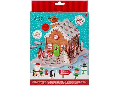 Picture of £2.99 GINGERBREAD 3D HOUSE KIT