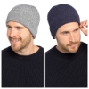 Picture of £2.99 MEN'S RIBBED BEANIE HATS 2 ASSTD