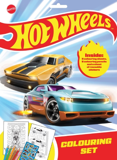 Picture of £1.99 HOT WHEELS COLOURING SET