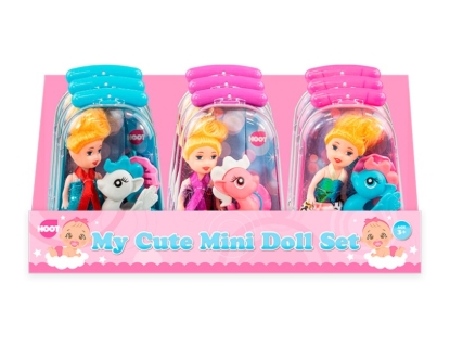 Picture of £2.49 MINI DOLL SET IN SUITCASE (12)