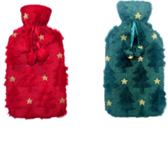 Picture of £5.99 CHRISTMAS TREES 2L HOT WATER BOTT