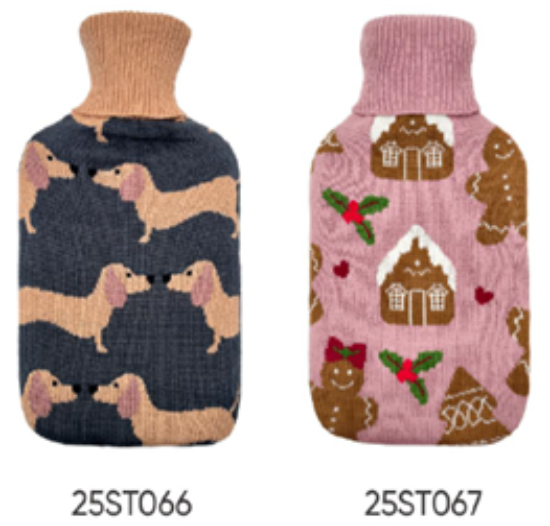 Picture of £5.99 DOG & GINGERBREAD 2L HOT WATER BOT