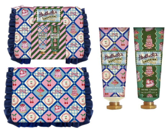 Picture of £11.99 EMPORIUM VELVET HAND BAG GIFT SET