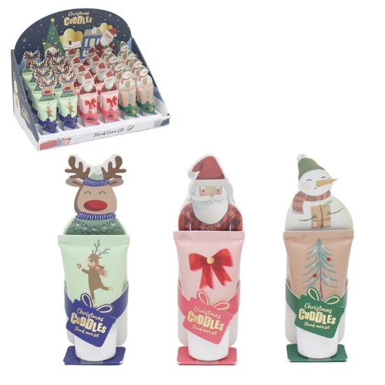 Picture of £2.99 CHRISTMAS 25ml HANDCREAMS SET (24)