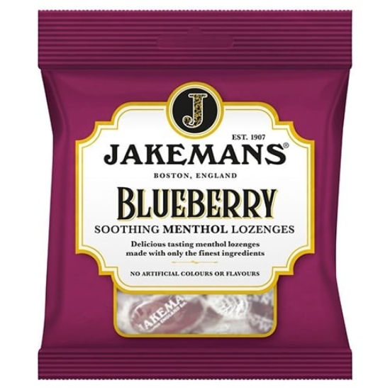 Picture of £1.09 JAKEMANS BLUEBERRY NEW BAG 73g