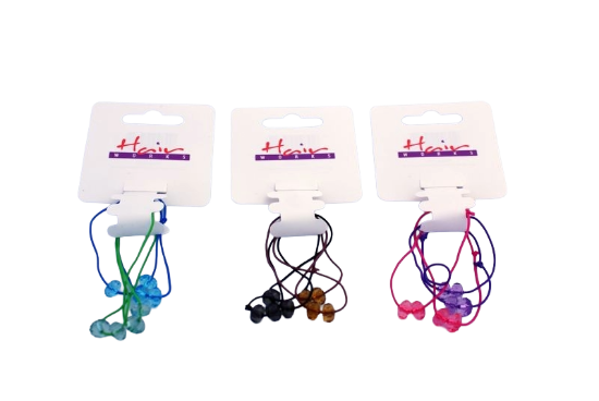 Picture of £1.00 HAIR WORKS PONYTAIL BOBBLES 3 ASSD