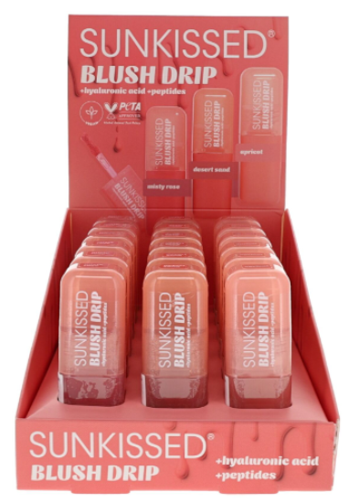 Picture of £2.99 SUNKISSED DRIP LIQUID BLUSHER (18)