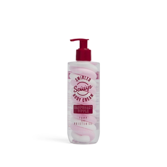 Picture of £3.99 SCUUP RASPBERRY RIPPLE BODY CREAM
