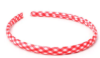 Picture of £1.00 MOLLY ROSE ASST GINGHAM ALICE BAND