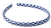Picture of £1.00 MOLLY ROSE ASST GINGHAM ALICE BAND