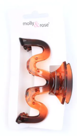 Picture of £1.29 MOLLY ROSE 9cm WAVED CLAMPS