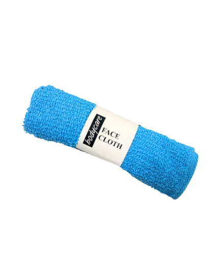 Picture of £0.50 BODYCARE FACECLOTH OCEAN BLUE