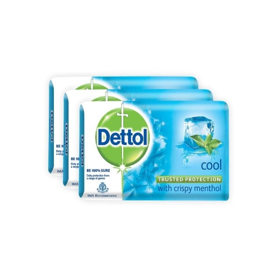 Picture of £1.50 DETTOL 3 x 60g SOAPS COOL