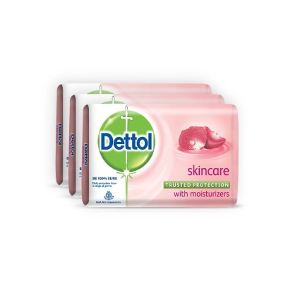 Picture of £1.50 DETTOL 3 x 60g SOAPS SKINCARE