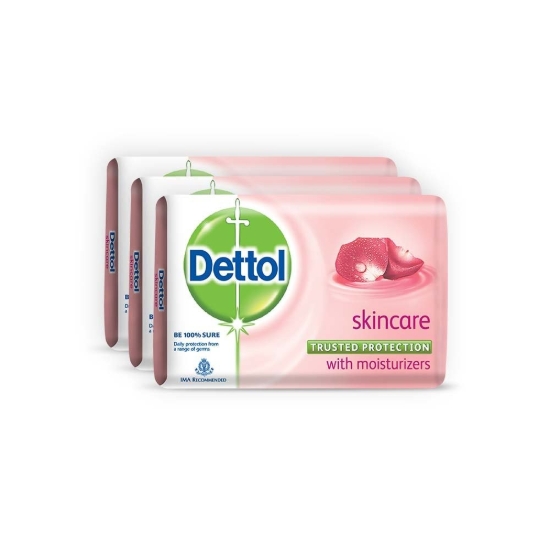 Picture of £1.50 DETTOL 3 x 60g SOAPS SKINCARE