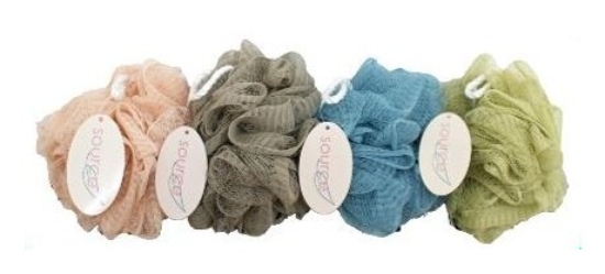 Picture of £0.99 SHOWER FLOWER SPONGES 50g ASSTD