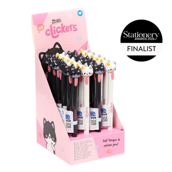 Picture of £1.49 BEANS & Co CAT CLICKER PENS (24)