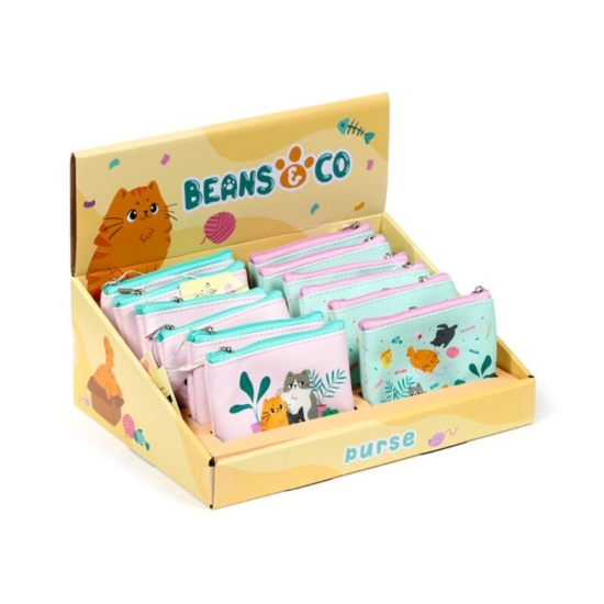 Picture of £2.99 BEANS THE CAT PURSES (12)