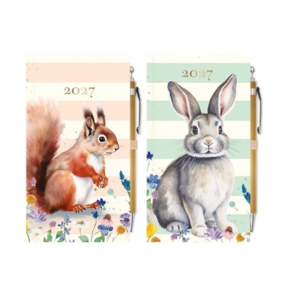 Picture of £1.99 SLIM 2026 DIARY& PEN 2 ASSTD